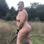 Working on our property.