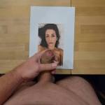 Mh all over her face