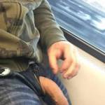 getting horny on the train again