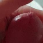 Just talking to a hottie on Zoig and edging......making me so hard and the precum flow!