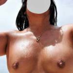 Look, no bikini top tan lines!!!