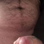 Jerking off and cumming.