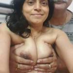 a customer pressings my wife's boobs in the "chakla" room..... 💋💋💋💋