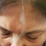 Mature slut get clean up after facial