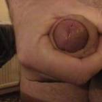Just showing off my hard cock after chatting on the phone with a lady friend