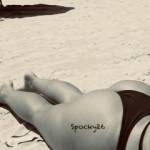 Saturday of relaxation at the beach 🏖️ Taking a little sun on the beach