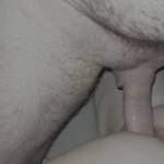 The last fuck of the evening. I do enjoy fucking her arse 😉