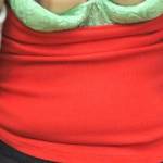 Wife in the wooded park flashing me.