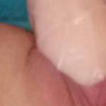 Little pink lips stretched so sweetly. Would you like to feel them wrapped around you? ;)