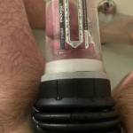 Woke up horny, decided to pump my cock.
