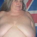 POSING WITH MY UK FLAG