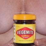 Only a true aussie knows the Vegemite song lol. Were happy little vegemites as happy as can be, we all enjoy our vegemite for breakfast lunch and tea.....and on it goes. Once heard it will stick in your head lol.