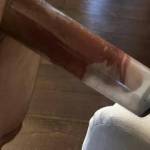 Bikini man and his huge cock in a pump. I can see why Hothello loves his cock. WAY BIGGER THAN ME.I must say I appreciate him getting off my wife in so many ways I would never be able to. Filling her up like she deserves to be making her pussy soaking wet