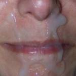i love the feeling of hot cum on my face