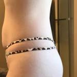 Her sexy curves from the side