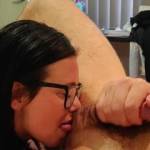 A good ball licking for my mate gets her the cum she craves