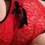 A quick flash of the lady in red