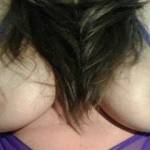 Lingerie with tits out