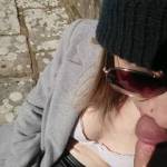 Went out for a walk round Appledurcombe House on the Isle of Wight and she goes and has a vibrator session whilst people are wandering round near us!!
Such a show off!!
