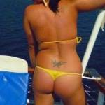 posing on hols