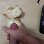 A sandwich with cum