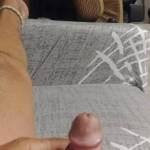 Just playing with my hard cock