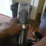 Pumped my cock and it got stuck the chamber.  Can I get a hand?