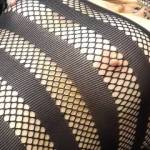 love fishnet, lets my nipples stick out