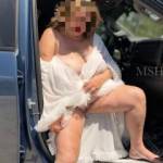 I did have lace panties on, they didn’t stay on long. Little did we know there were duck hunters in a blind just on the other side of the water watching with binoculars. We didn’t know they were there until they hollered about halfway through the shoo