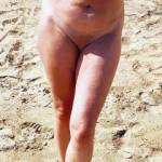 Hot day so nude on beach