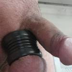 I bought a new toy today. Love my new oxball! It ALMOST makes my little dick look bigger