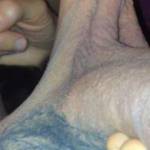 Wife sucking my balls