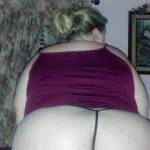 my big ass  in a gstring