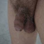 A dribble of precum after visiting the chatroom