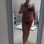 Lost a bit of weight and bought new underwear so sent this to hubby at work when I tried them on