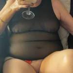 Relaxing whilst waiting to get it on.