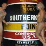 We had our naked pictures taken at the Southern Most Point by some strangers during Fantasy Fest 2015.