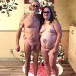 Us at nudist gathering with friends