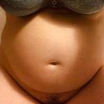 Still love my toy inside me with my bump!!