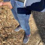 Unfortunately, I walk alone. I often have the urge to take my dick out of my pants. I love walking like this.