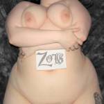My lovely wife showing off her big tits and soft chubby curves for Zoig!