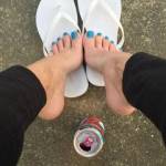had a request to show my new pedi,what y'all think?