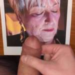 cum on photo of zoig user "Marie" as requested by her.
