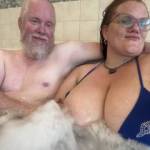 One tit out