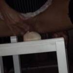 Busty blonde mature wife loves to fill her pussy with 9inch dildo