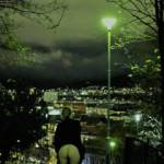 my butt and the city lights...