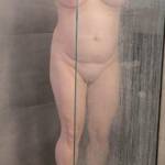Barb taking a shower on vaca
