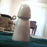 thought you might want to see a really big dildo insertion