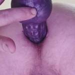 More fun with my knotted toy. It feels incredible every time I take it fully inside me