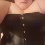 My lovely misses in her new corset